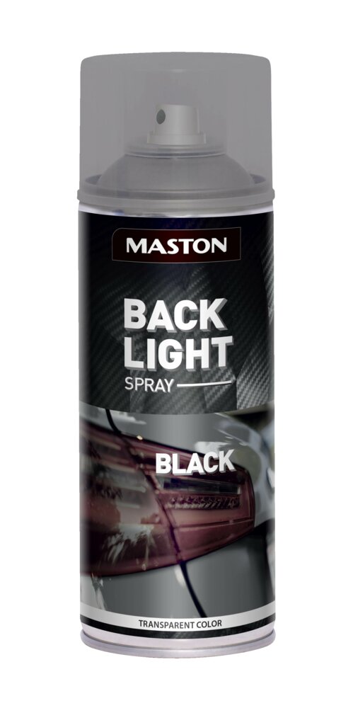 Spraymaali Backlight musta 400 ml