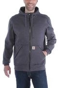 Carhartt Huppari Wind Fighter Carbon Heather Fleecevuorattu veden- ja tuulenpitava huppari. Kolmiosainen huppu ja saadettava