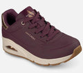 Skechers Naisten Uno - Golden Air - Red Nosta tyylisi uudelle tasolle Skechers Street Uno – Golden Air -kengilla. Tassa