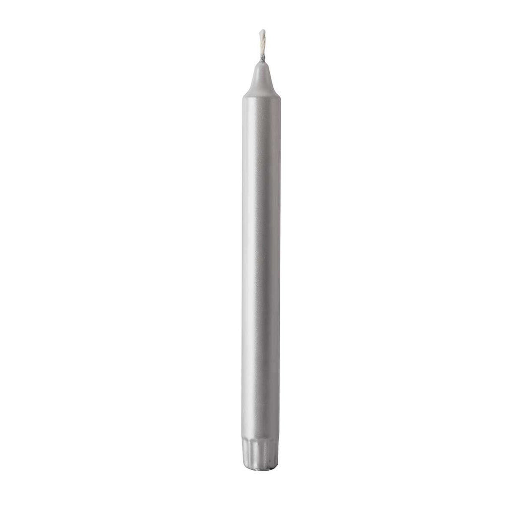 Duni Kruunukynttilät 4-pack Hopea