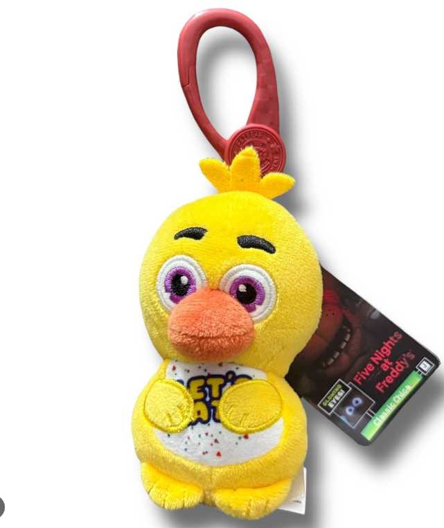Five Nights at Freddy's Classic Chica Avaimenpera Avaimenpera, laukkukoriste- tai ihan mihin vaan!