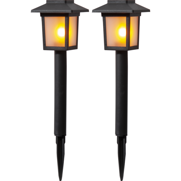 Solar Pollarival. 23 cm Flame 2-Pack