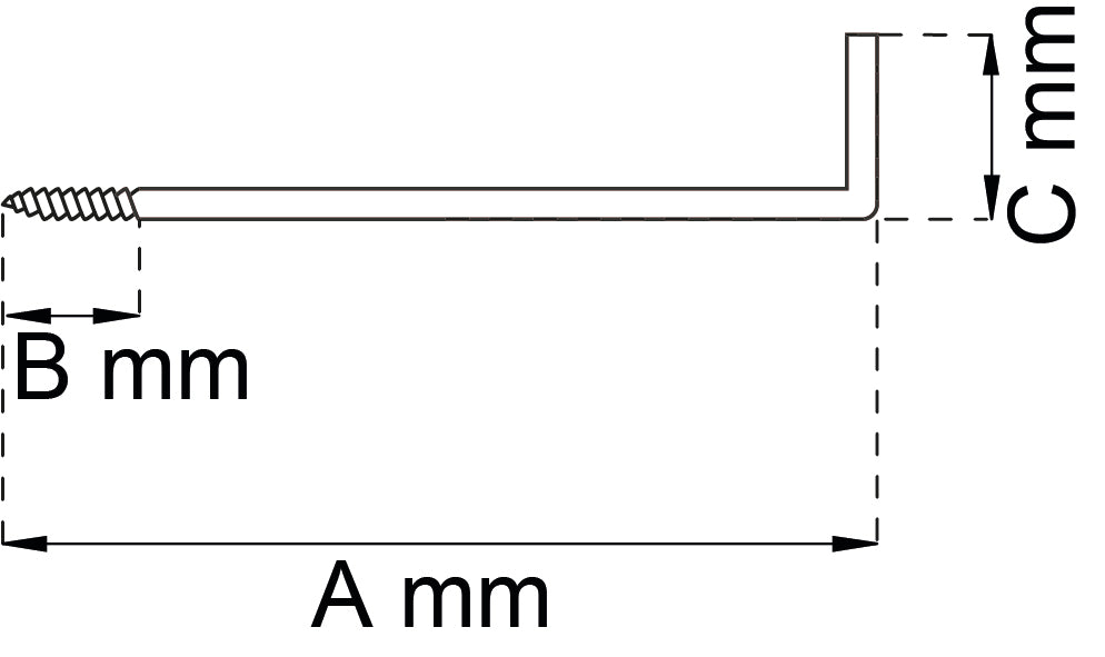 Kulmakoukku 7 50 mm sink IP