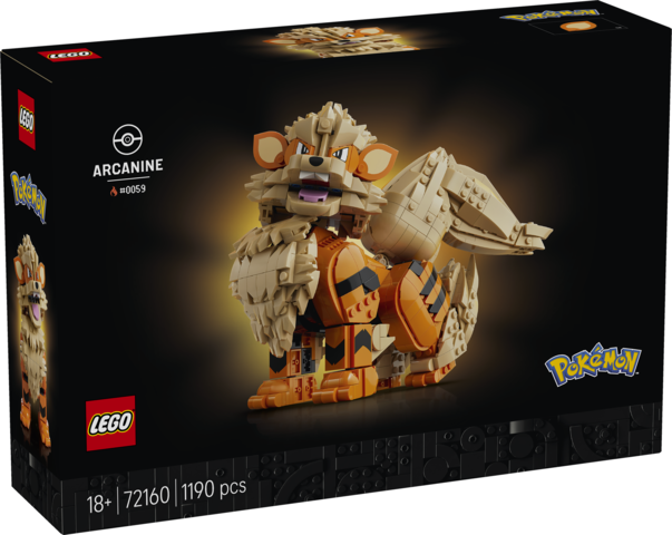 LEGO Pokemon Arcanine 72160 72160