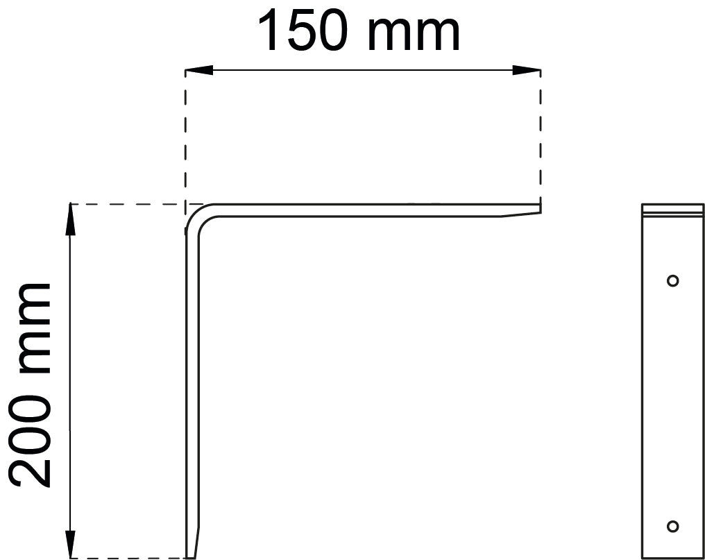 Hyllynkannatin 149 150X200 valk kpl