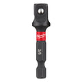 Milwaukee Shockwave -hylsyadapteri 1/4" HEX – 3/8", 50 mm