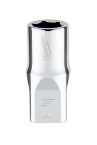 Hylsy 1/4 lyhyt 7 mm