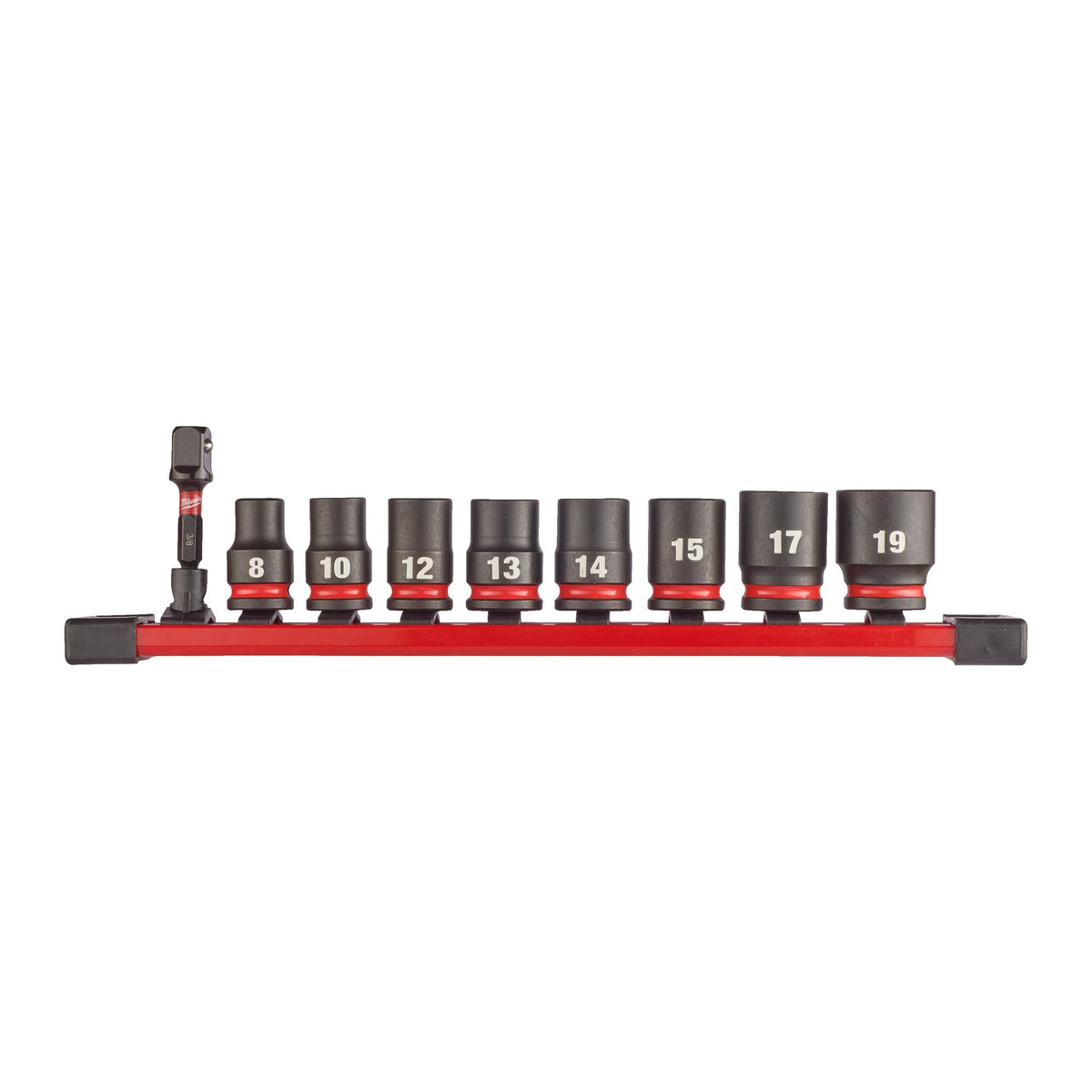 Milwaukee 3/8" Hylsysarja Shockwave 9-0s