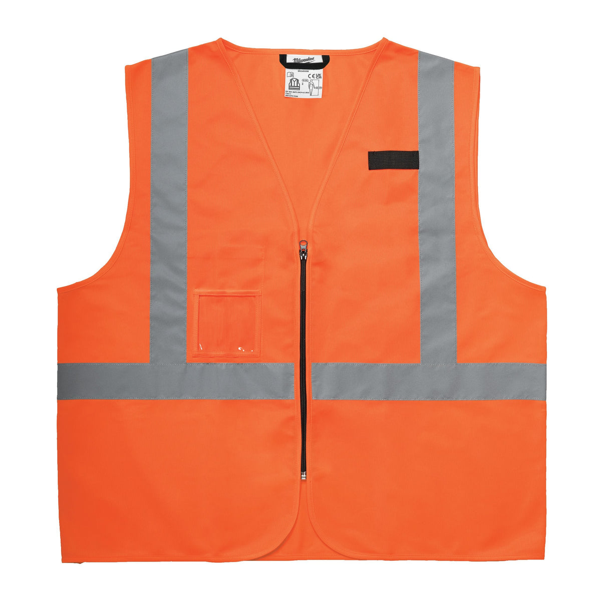 Milwaukee Contractor Hi-Viz Vest Orange (4XL/5XL)