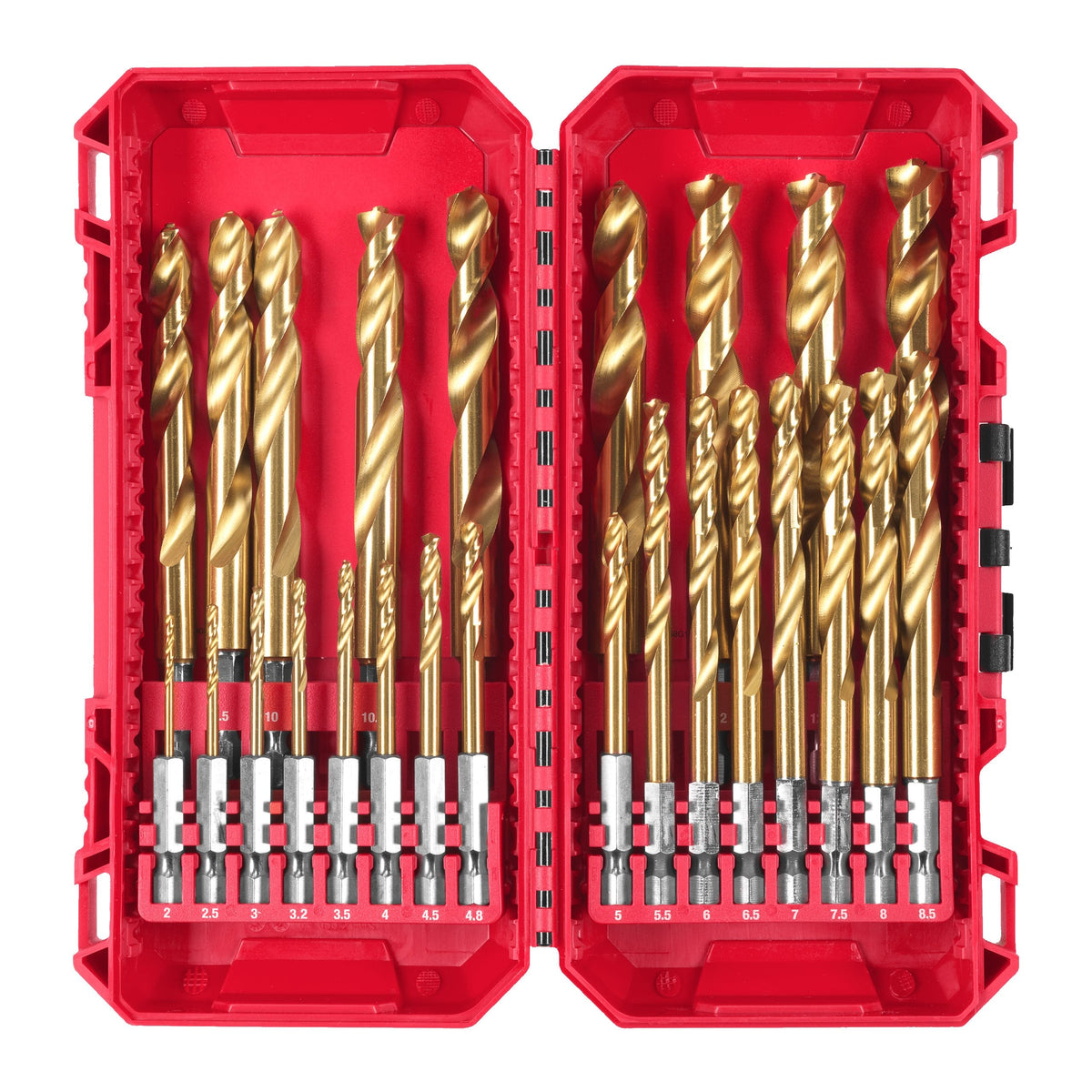 Milwaukee metalliporasarja hssg-tin 25P