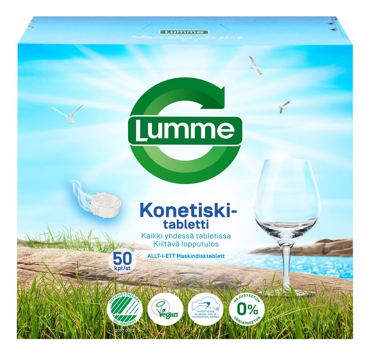 Lumme Konetiskitabletti 50 kpl
