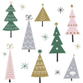 Duni Servetit 33 cm Noel Trees