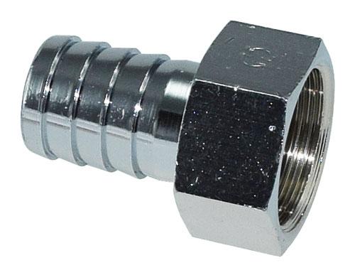 Letkuliitin 3/4" - 19 kromattu
