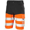 SHORTSIT HI-VIS ALNA 4X CNCT FL.ORANS/EBONY