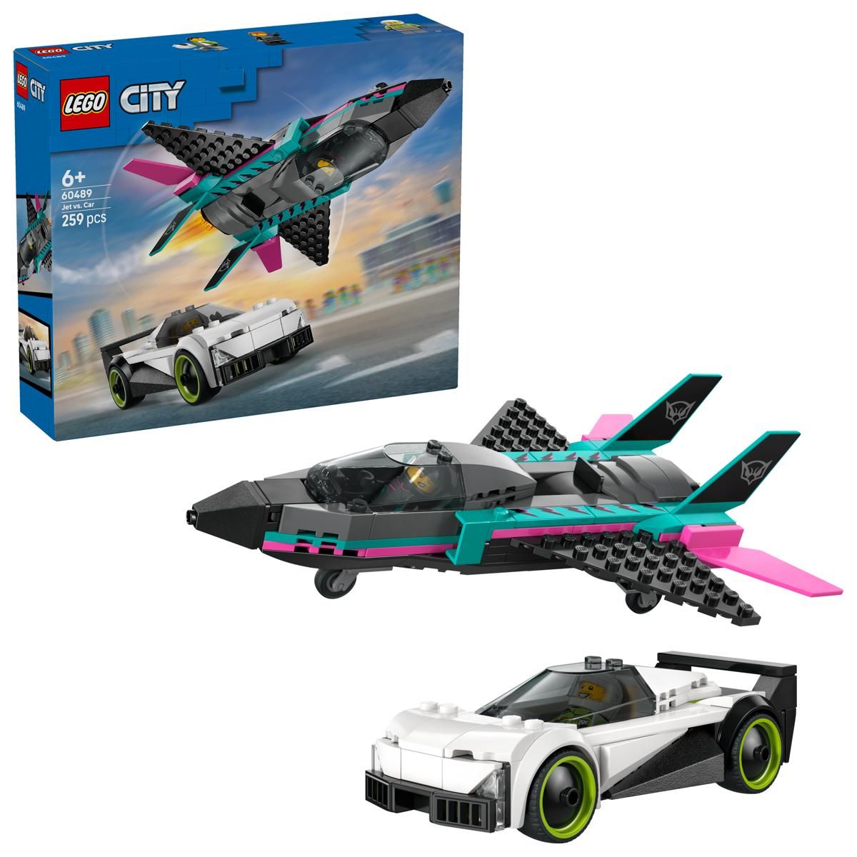 Lego Suihkari ja auto
