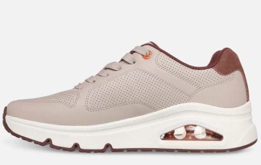 Skechers miesten Uno Icon - Idolizer - Brown Tunne jalkasi kevyiksi ilmavaimennetun mukavuuden ansiosta Skechers Street™ Uno