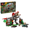 Lego Spinosaurus-dinosauruksen pako