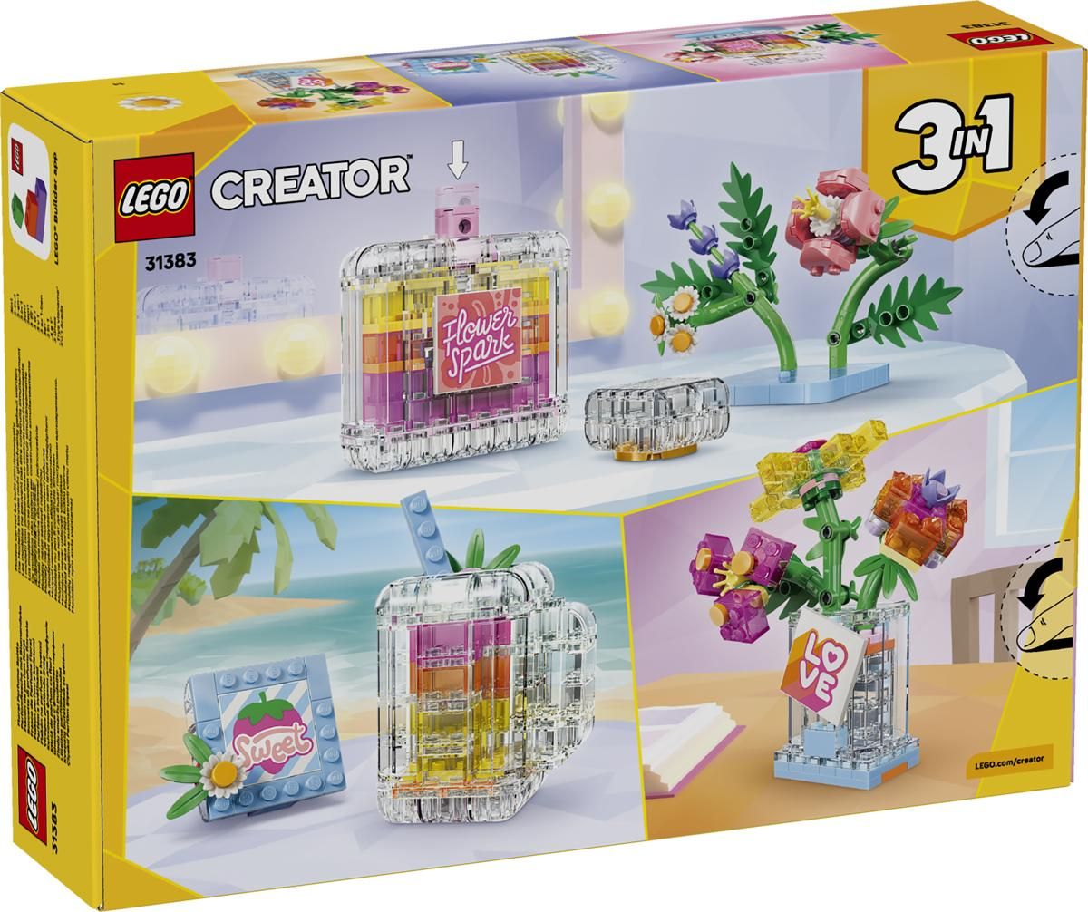 Lego Kukka-aiheinen hajuvesipullo
