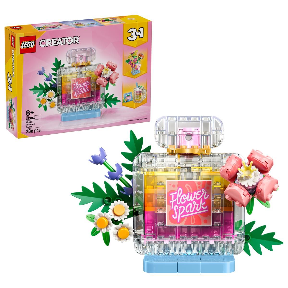 Lego Kukka-aiheinen hajuvesipullo
