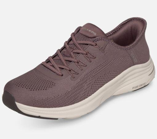 Skechers naisten Relaxed Fit: Slip-ins: D'Lux Comfort 2.0 - Supernova - Brown Koe kevyt ja iskuja vaimentava mukavuus
