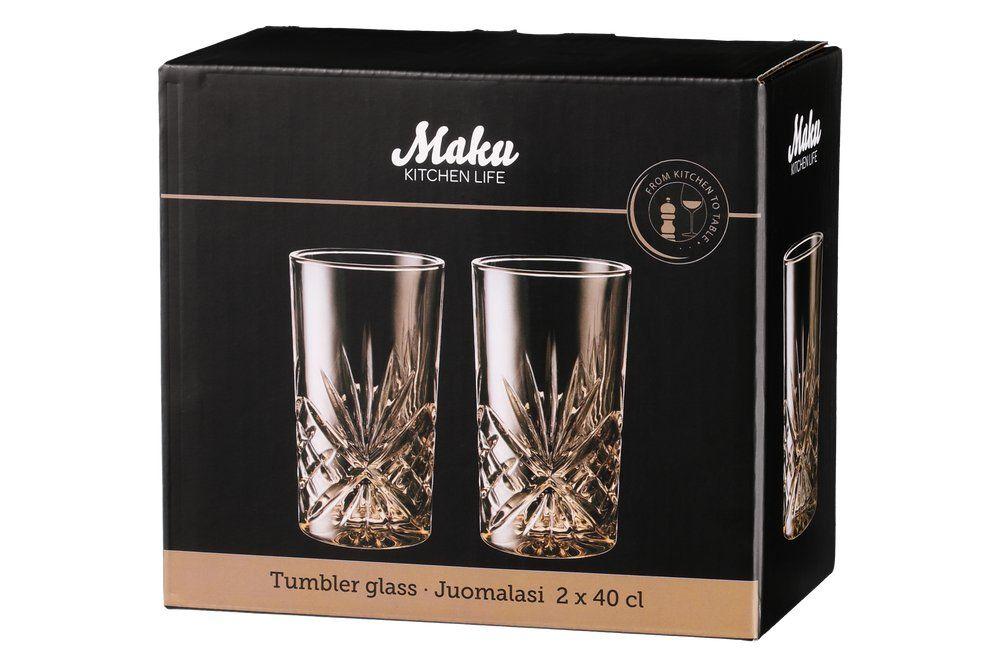 Maku Juomalasi Iso 2kpl/pkt Pronssi 40cl
