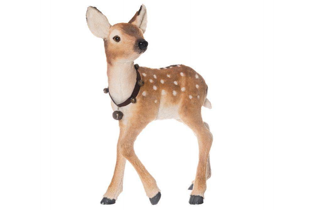 Winteria Bambi Seisova 58 cm Suloinen bambikoriste tuo lempeytta joulukoristeluun. Kauniisti viimeistelty bambi on