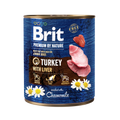 Brit Premium by Nature kalkkuna-maksa pennuille 800 g Kalkkunaa ja maksaa pateessa, taysravintoa koiranpennuille.