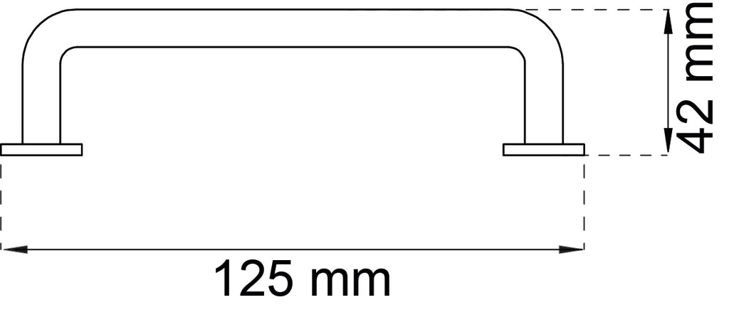 Lankavedin 1106 suora 8X100 kromi