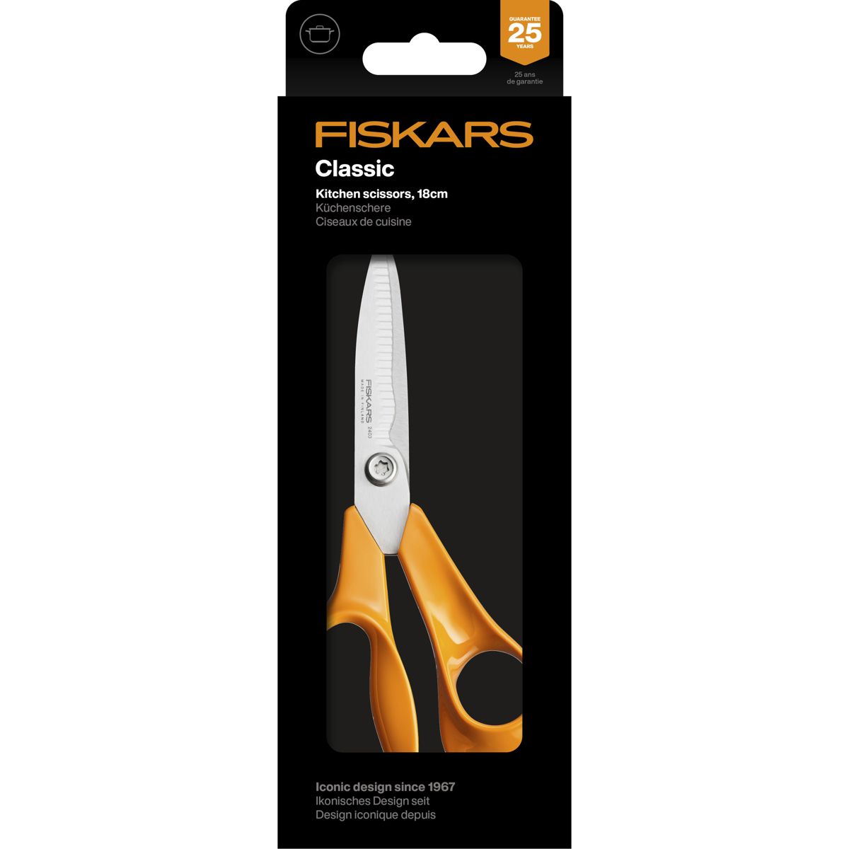 Fiskars Classic Keittiösakset 18 cm