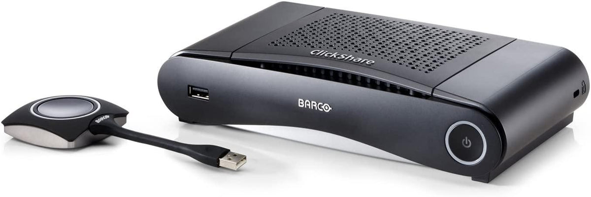 Barco ClickShare CS-100 Barco ClickShare CS-100 esitysjarjestelma. Sis. yhden ClickShare painikkeen. Lisapainikkeita voi