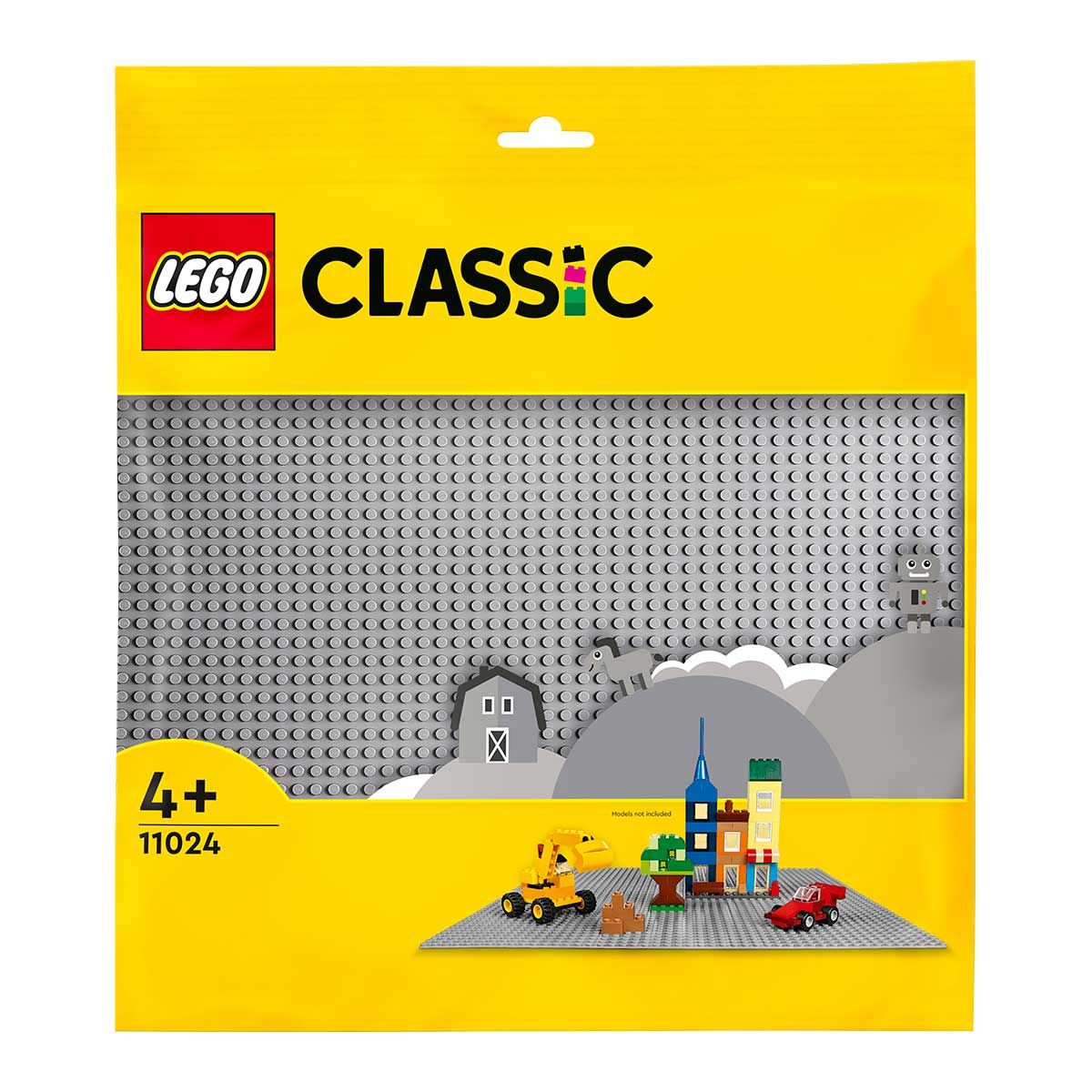Lego Harmaa rakennuslevy