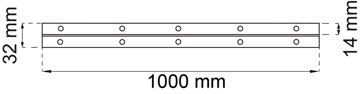 Pianosarana 195 1000X32X0,7 mess IP