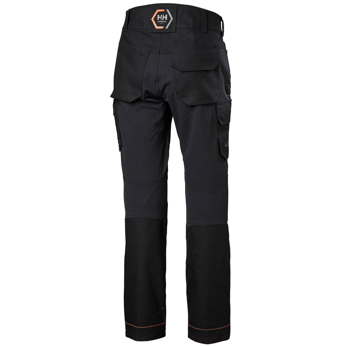 Helly Hansen Work Wear Chelsea Evolution Tyohousut musta - Paamateriaali neljaan suuntaan joustava 93% polyamidia, 7%