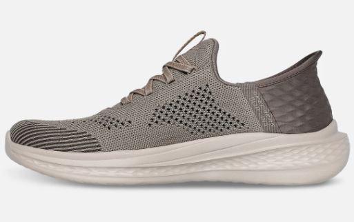 Skechers miesten Relaxed Fit: Slip-ins: Slade - Quinto - Natural Skechers Slip-ins -kengilla arjen mukavuudesta tulee