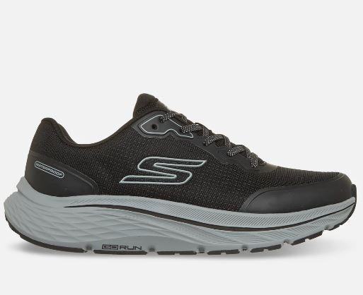 Skechers Naisten GO RUN Consistent 3 - Streamhaven Waterproof - Black Valmistaudu kaikkiin saaolosuhteisiin maksimaalisella