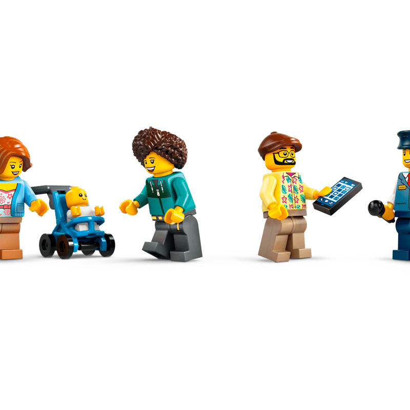 Lego Punainen kaksikerroksinen turistibussi