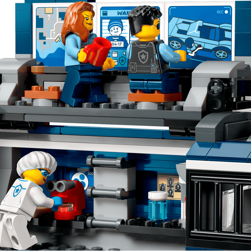 Lego Poliisin rikoslaboratorioauto 60418