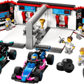 Lego F1®-talli ja Mercedes-AMG‑ ja Alpine-autot 60444