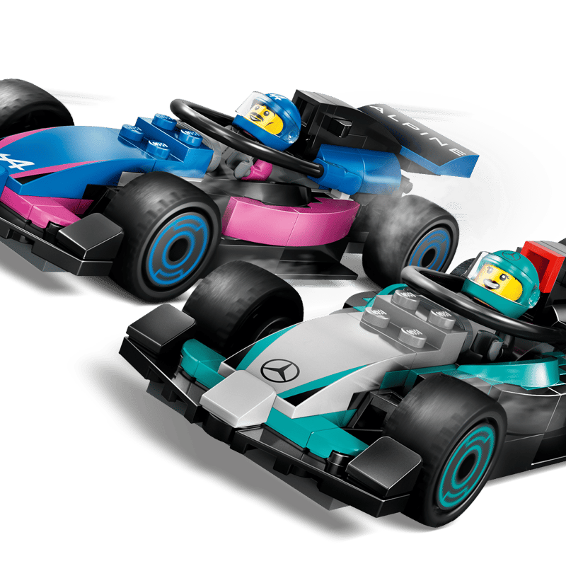 Lego F1®-talli ja Mercedes-AMG‑ ja Alpine-autot 60444