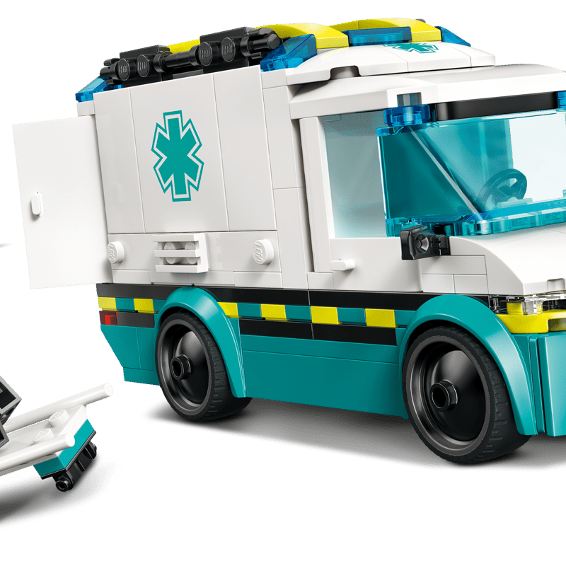 Lego Ambulanssi hälytysajoihin