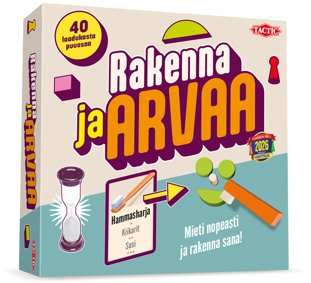 Rakenna ja arvaa lautapeli