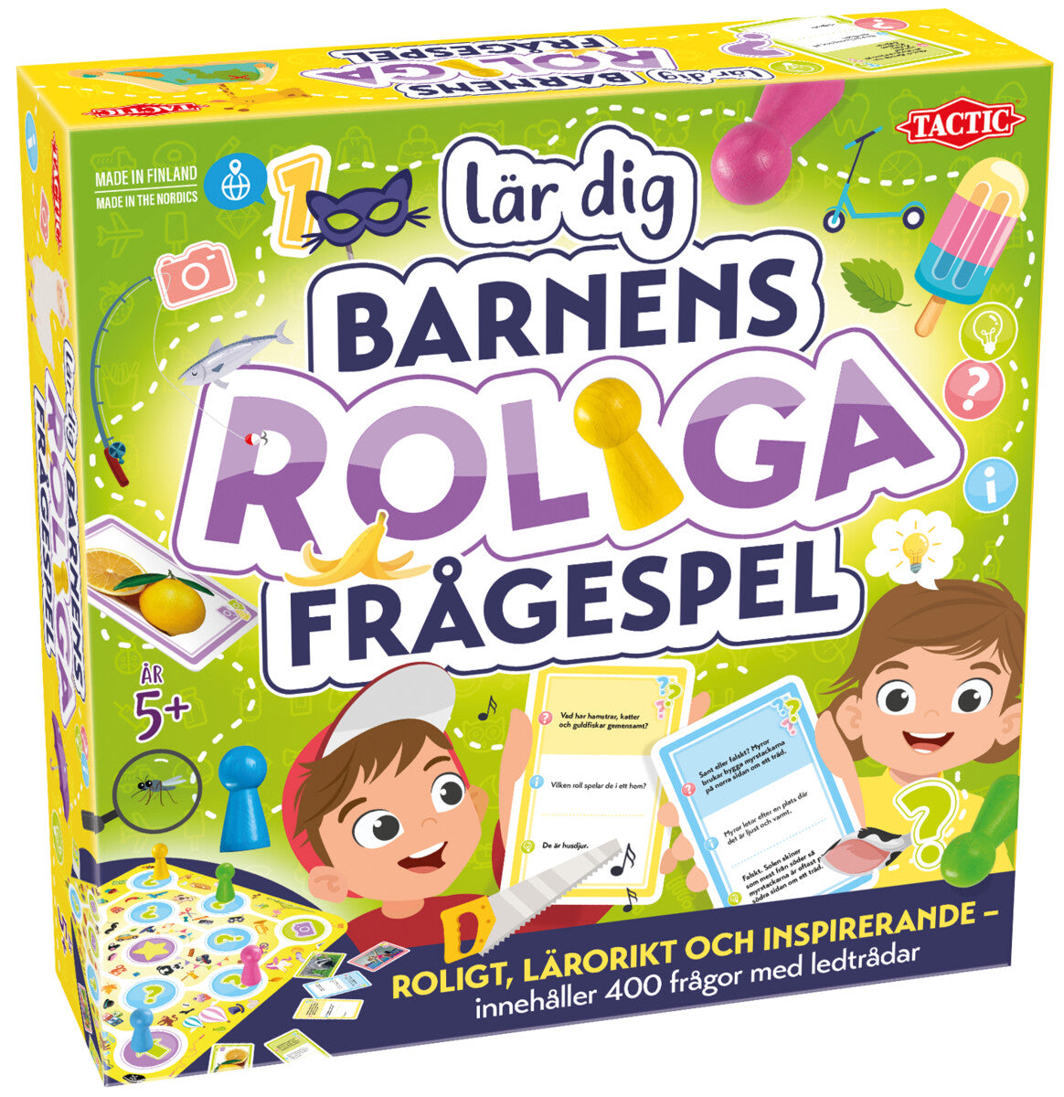 Lär dig Barnens roliga frågespel