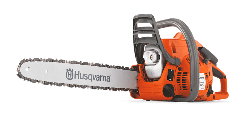 Husqvarna 120 II, 14" .3/8" Ketjunnopeus maks.teholla: 16.8 m/s Teho: 1.4 kW Moottorin tyyppi: Bensiini Paino (ilman