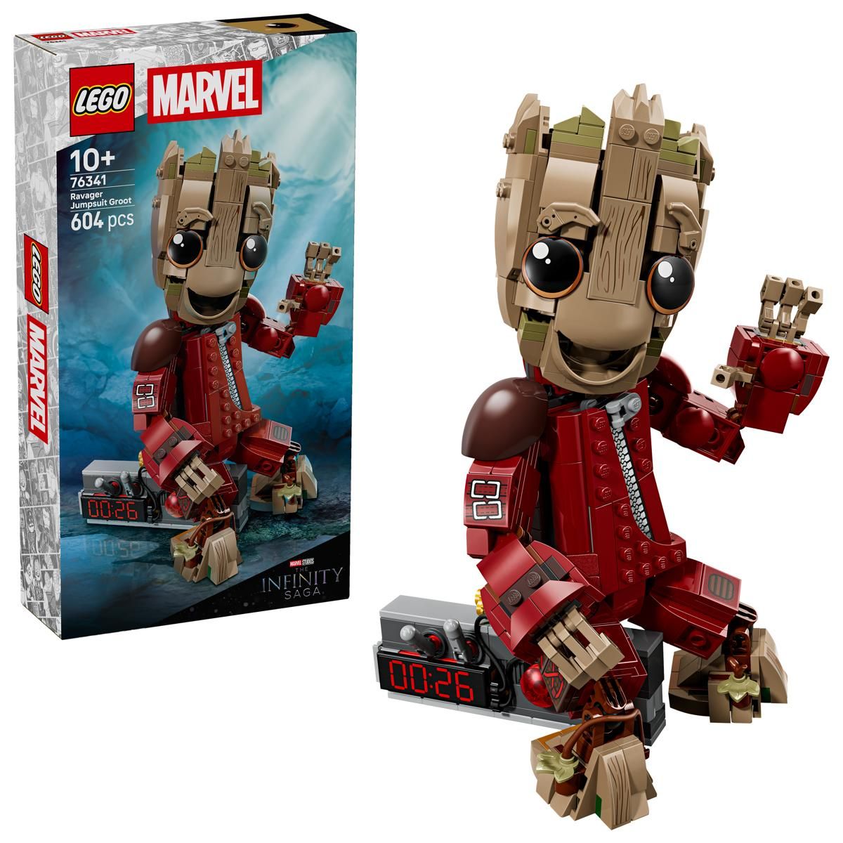 Lego Groot Ravager-asussa