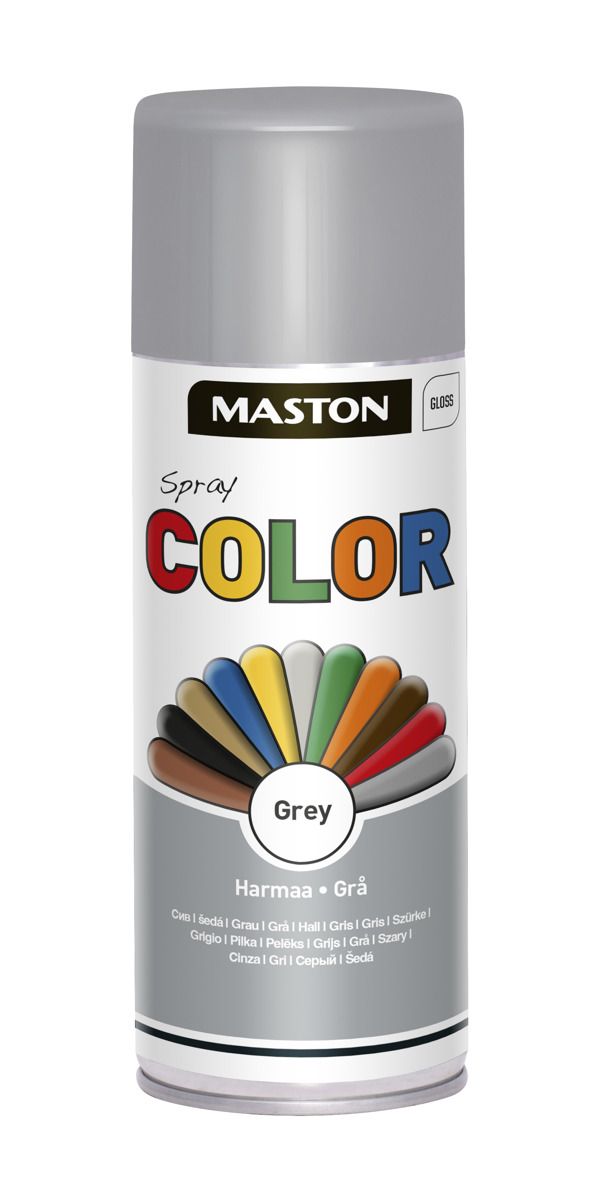 Spraymaali Color Harmaa 400 ml