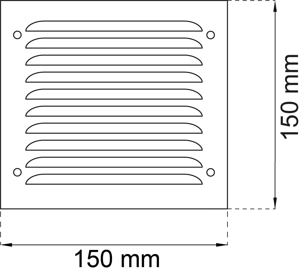 Ulkosäle us 150X150 alum