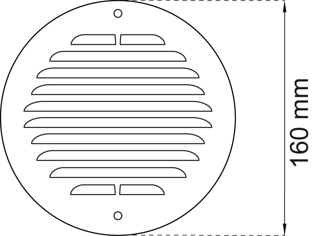 Ulkosäle us 150-160 valkoinen