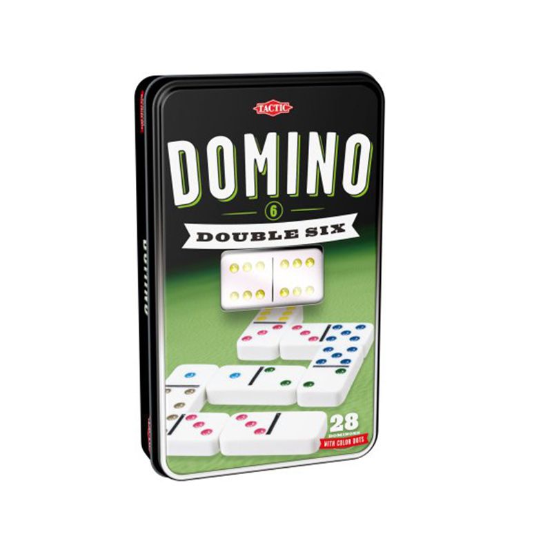 Domino Double 6 metallirasiassa