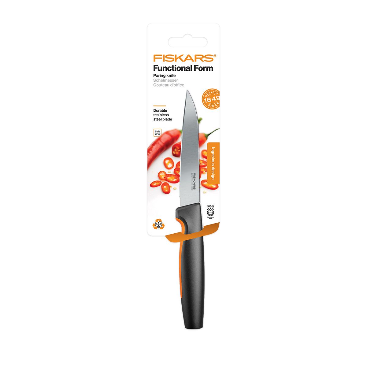Fiskars Functional Form Vihannesveitsi 11 cm