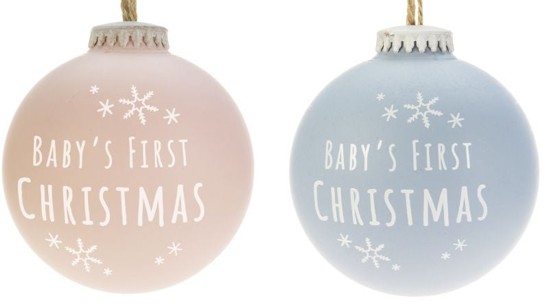 Babys first xmas pallo